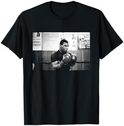 Mike Tyson Vs Michael Spinks Fight T Shirt L White | Amazon.com